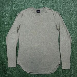 Cuts Clothing T Shirt Men's Size M Green Gray Long Sleeve Performance Tee